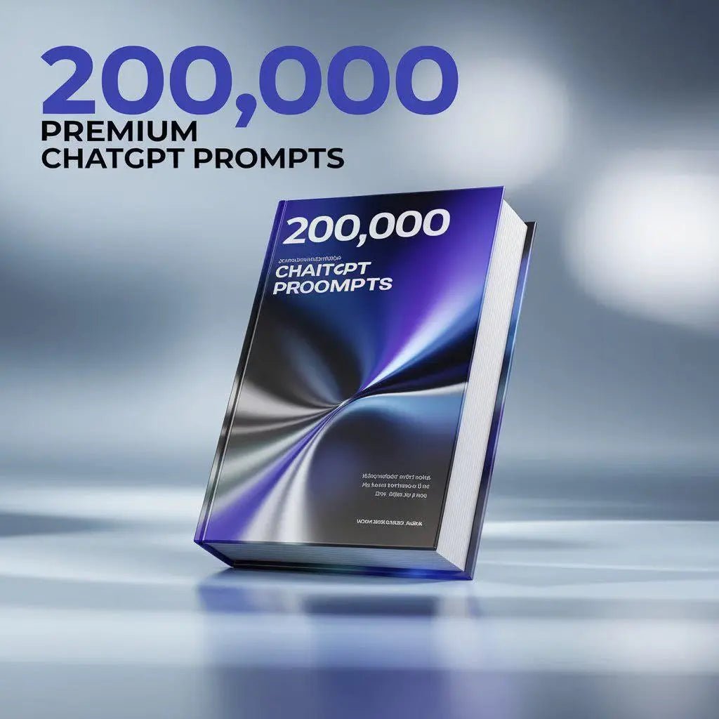200,000+ ChatGPT Prompts bundle– The Ultimate AI Prompt Library 🚀 - Dev's Store
