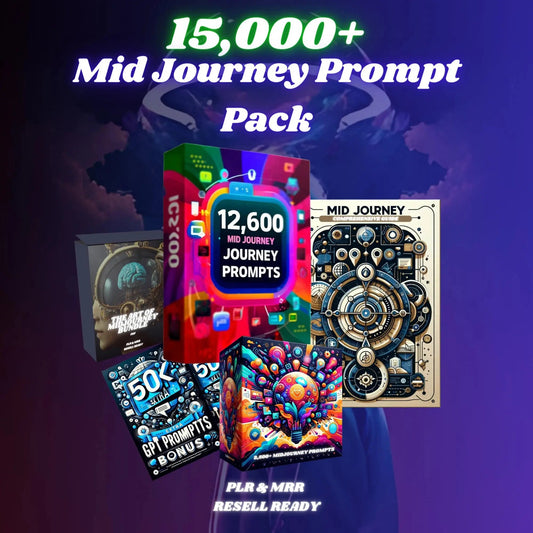 15,000+ Midjourney AI Prompts – Unlock Unlimited Creativity 🚀 - Dev's Store