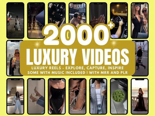 2000+ Luxury Instagram Reels Bundle – Elevate Your Social Media Game - Dev's Store