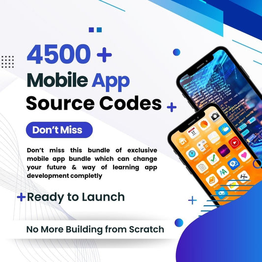 4500+ Premium Mobile Apps Source Codes 🚀 ( # 2025 Updated ) - Dev's Store