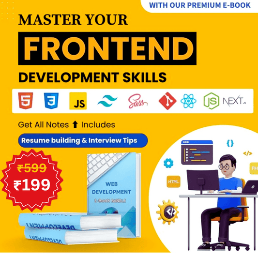 Frontend & Beyond – Crack Any Front - End Web Development Interview With The Ultimate Front - End Development Premium Notes - Dev's Store