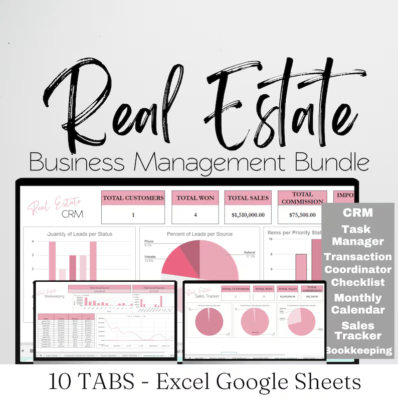 Real Estate Success Toolkit: The Ultimate Business Management Bundle - Dev's Store