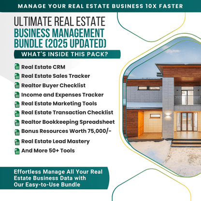 Real Estate Success Toolkit: The Ultimate Business Management Bundle - Dev's Store