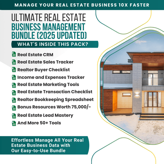 Real Estate Success Toolkit: The Ultimate Business Management Bundle - Dev's Store